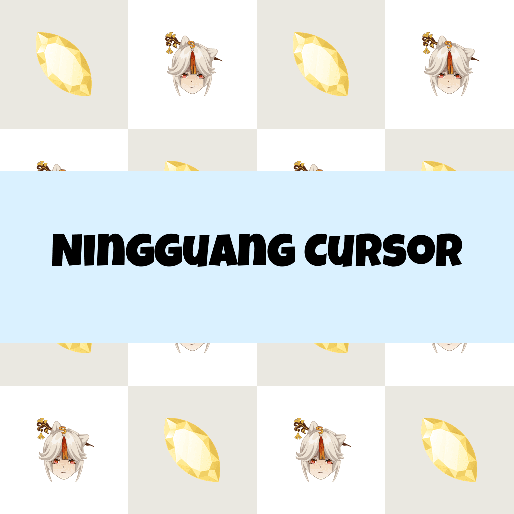 Preview Ningguang Cursor custom cursor pack